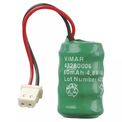 Rechargeable battery Ni-MH 4,8V 80mAh - 00910