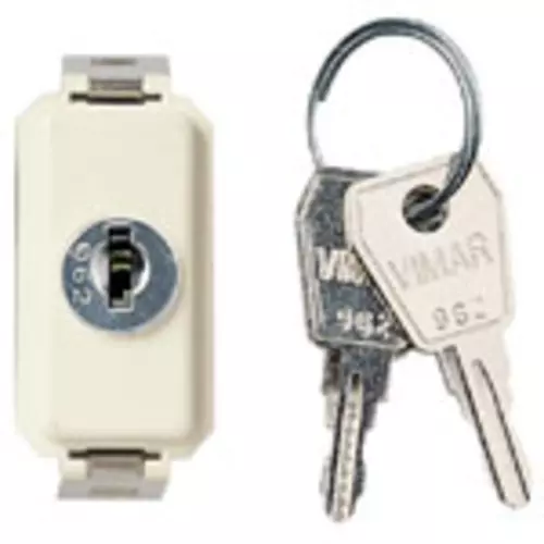 1P 10AX 1-way switch +key - 08380