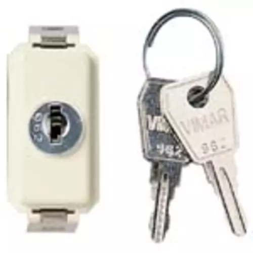 1P 10AX 1-way switch +key in OFF - 08380.S