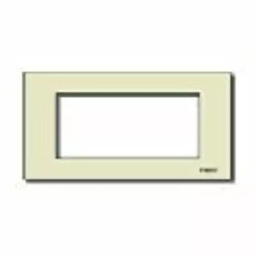 Plate 4sp.M resin snapfix ivory - 08658.A