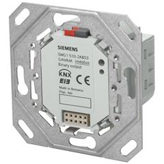 UP 510/03 KNX Binary Output 2 x AC 230 V, 10 A, with mounting frame and BTI interface