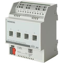 N 534D31 KNX Switching actuator 4 x AC 230 V, 16/20 AX, C-Load