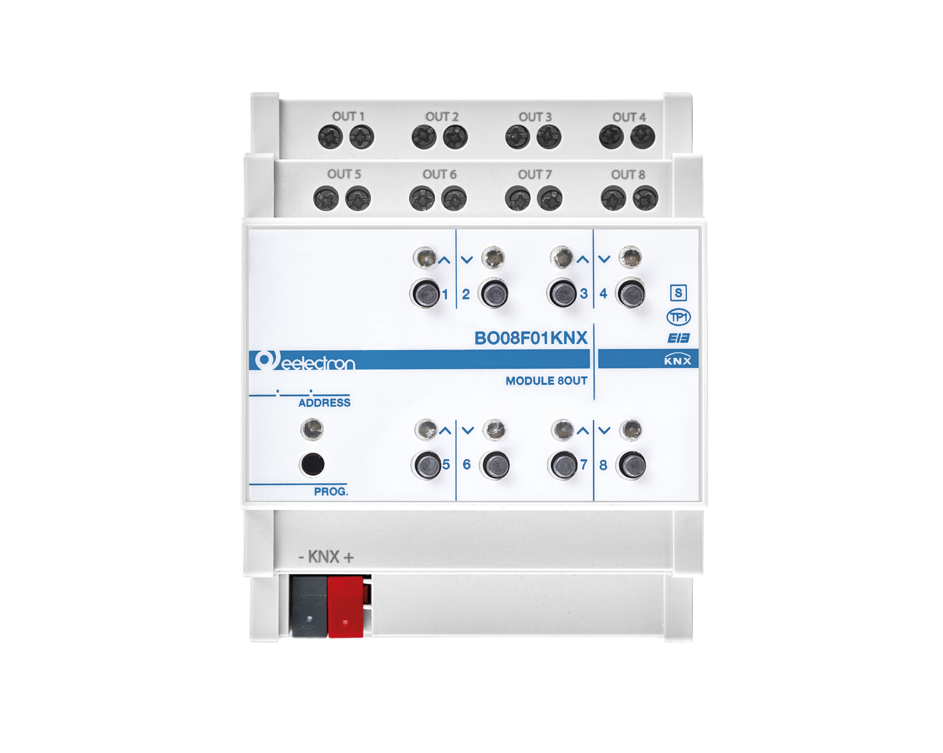UNIVERSAL DIN MODULE 8 OUT PLUS