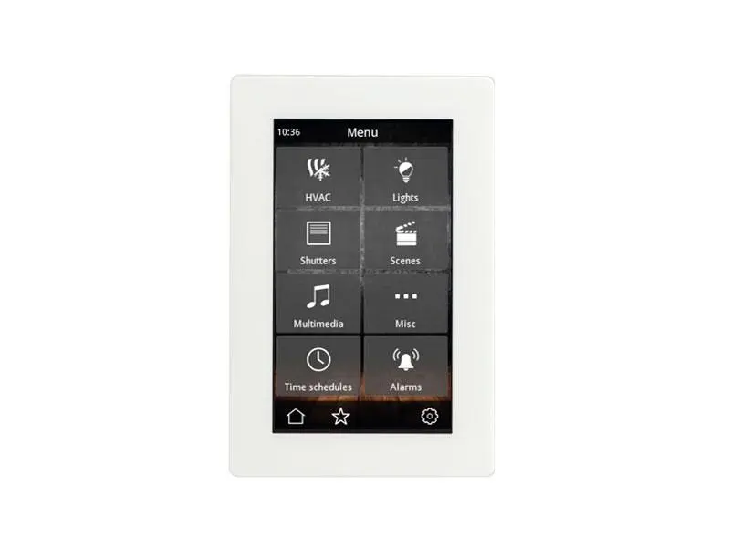 KNX capacitive touch panel 4.3″