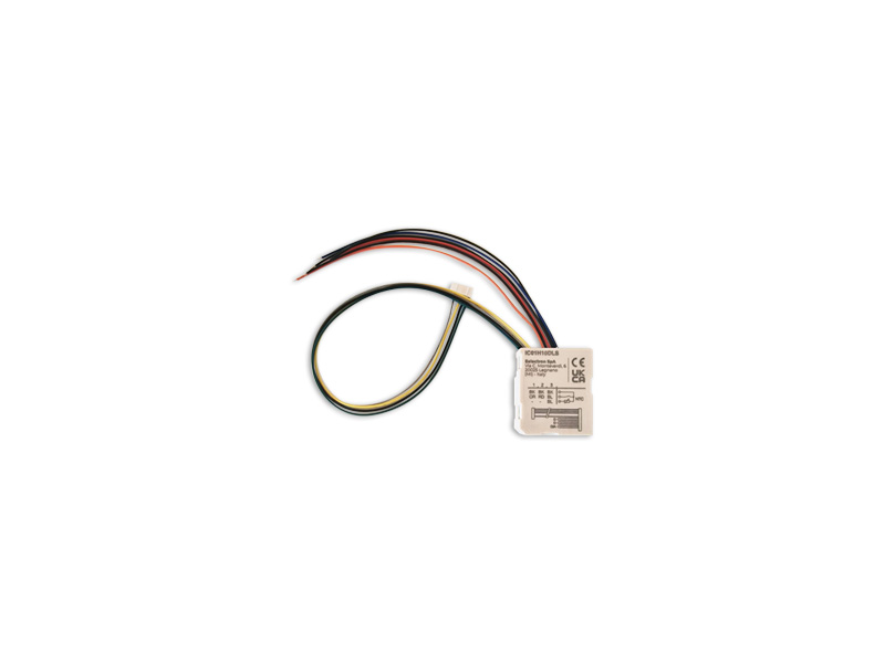 Plug-in wireless door lock system interface