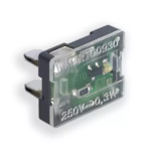 LED lamp 250V red - 00930